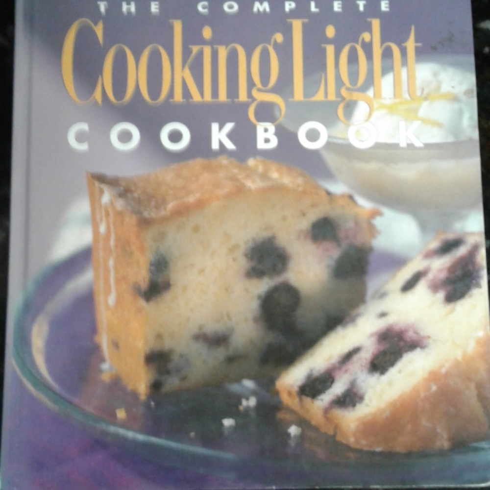 Cooking light cookbook used
